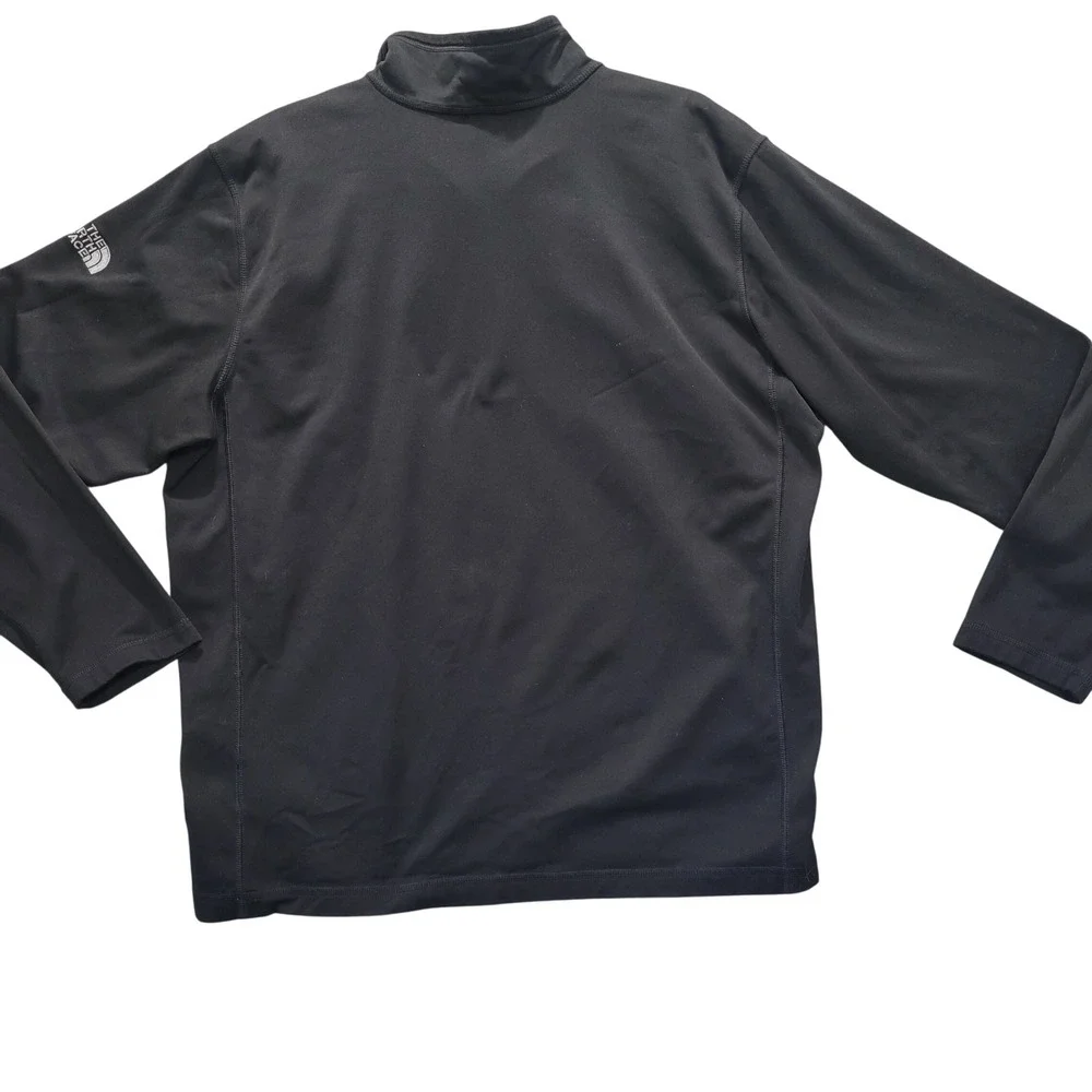 The North Face Mens Black GMA 1/4 Zip‎ Fleece Pullover Jacket XL